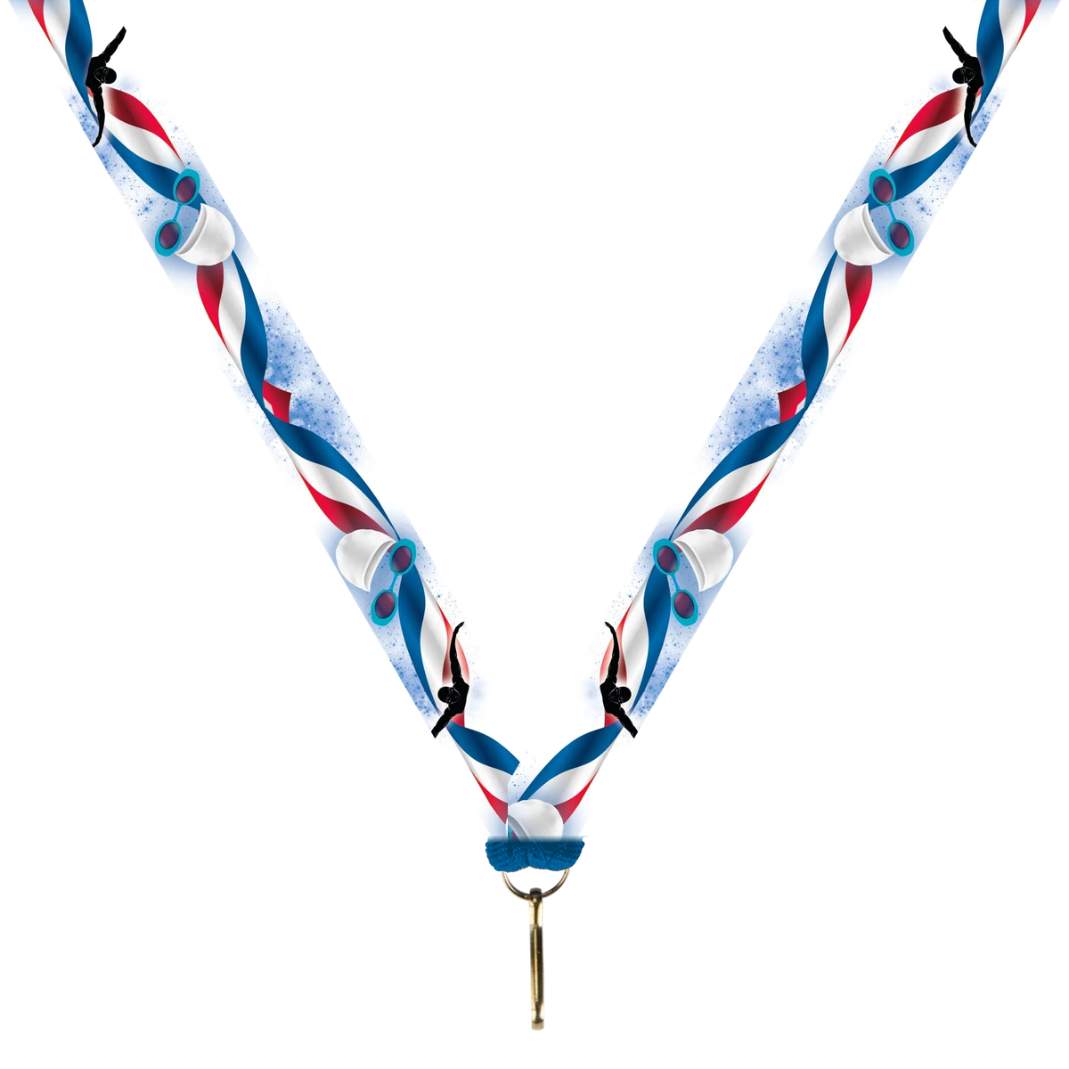 Schwimmband Rot-Blau 22 mm