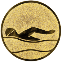 Schwimmen Gold