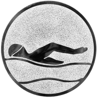 Schwimmen Silber