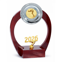 Holztrophäe "Paul" 28 cm