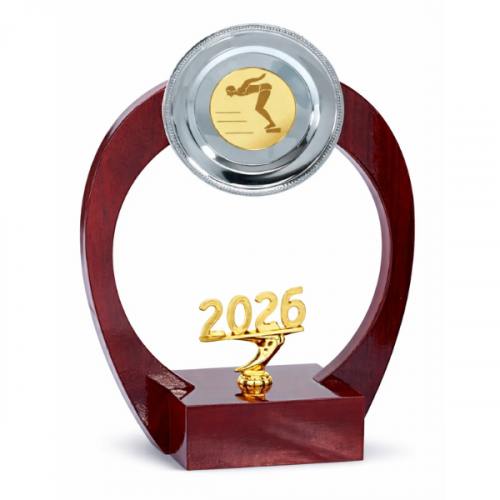 Holztrophäe "Paul" 28 cm