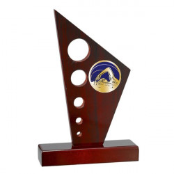 Holztrophäe "Neo" 23 cm