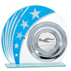 Glastrophäe "Olivia" 20 cm