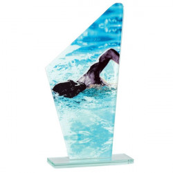 Glastrophäe "Felix" 22 cm